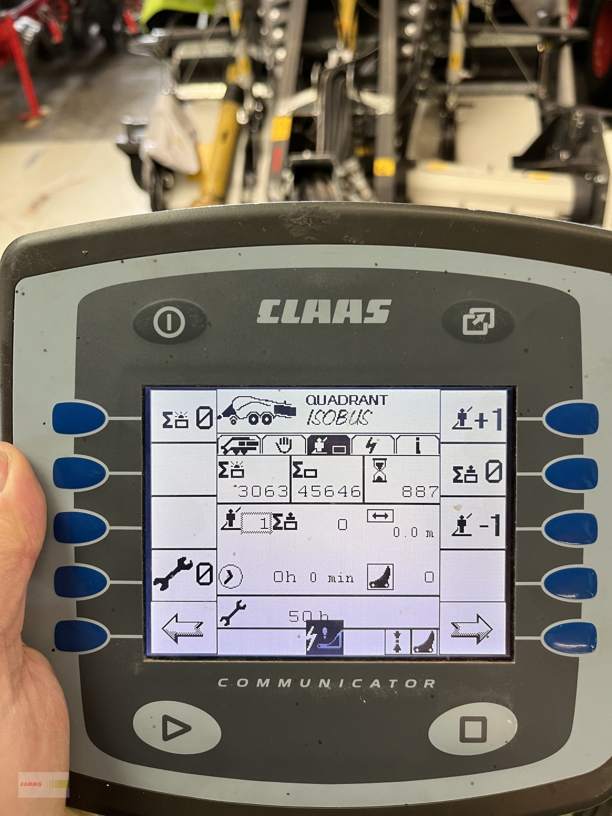 Großpackenpresse typu CLAAS Quadrant 3200 RC Tandem Krassort Vorabuhäcksler, Gebrauchtmaschine v Langenau (Obrázek 11)