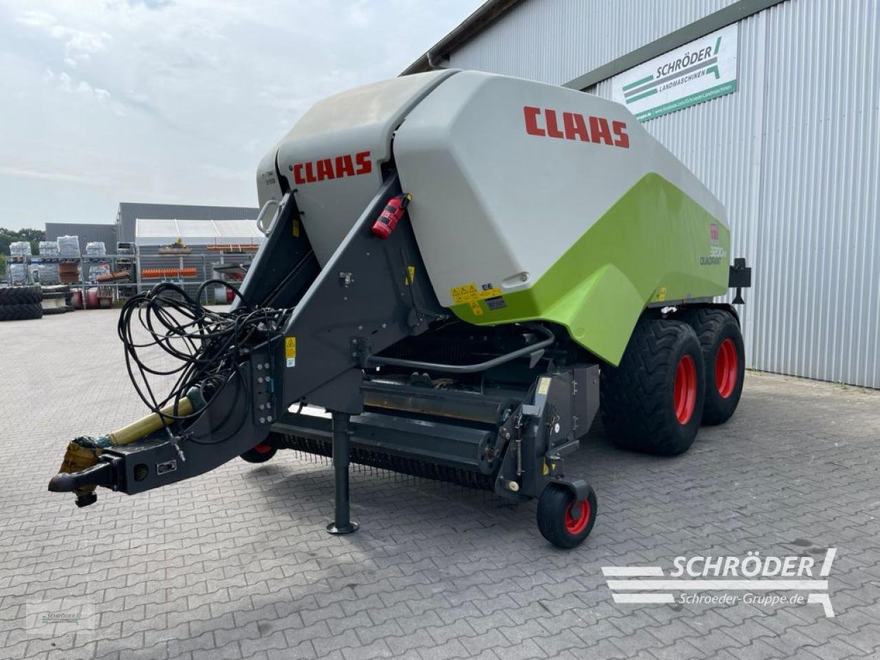 Großpackenpresse des Typs CLAAS QUADRANT 3200 RC, Gebrauchtmaschine in Wildeshausen (Bild 5)