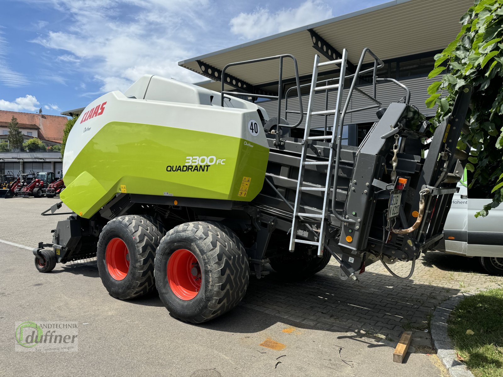 Großpackenpresse of the type CLAAS Quadrant 3300 FC 51 Messer, Gebrauchtmaschine in Hohentengen (Picture 4)