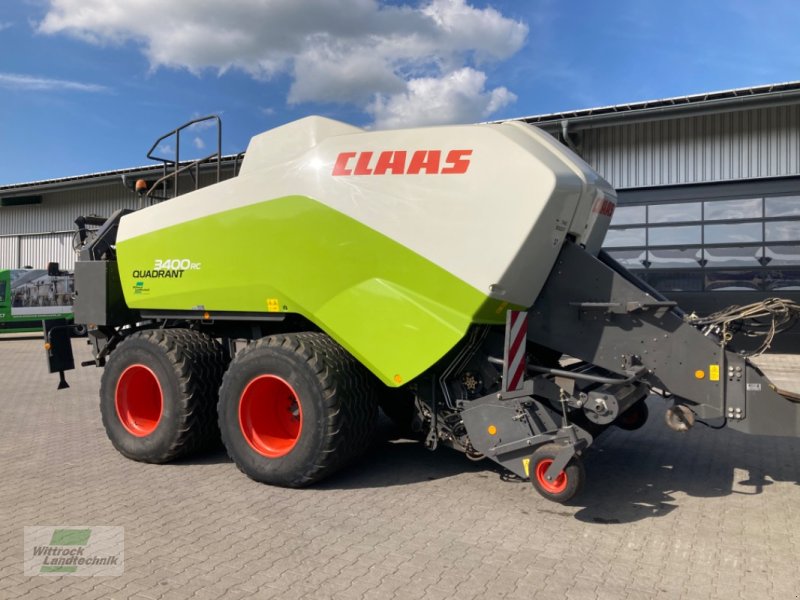 Großpackenpresse des Typs CLAAS Quadrant 3400 RC, Gebrauchtmaschine in Rhede / Brual (Bild 1)