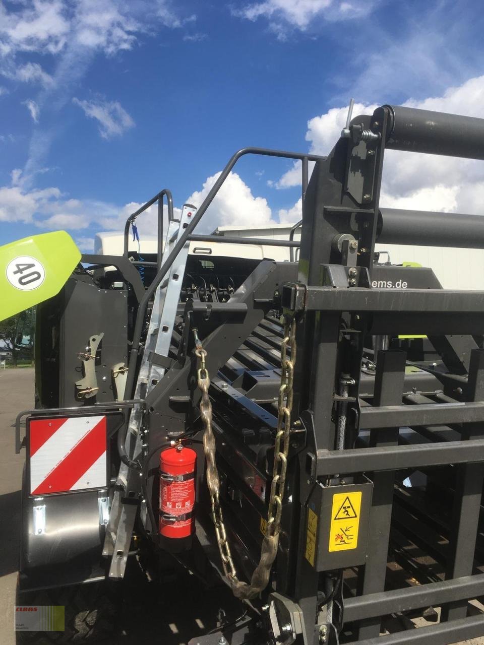 Großpackenpresse typu CLAAS QUADRANT 5200 EVOLUTION FC FINE CUT 51 Messer, Vorbauhäcksler, Waage, Feuchtesensor, 1.100 Ballen !, Gebrauchtmaschine v Molbergen (Obrázek 3)