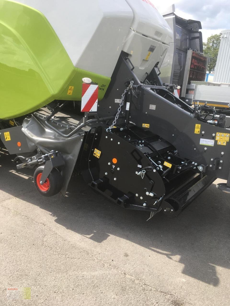 Großpackenpresse tipa CLAAS QUADRANT 5200 EVOLUTION FC FINE CUT 51 Messer, Vorbauhäcksler, Waage, Feuchtesensor, 1.100 Ballen !, Gebrauchtmaschine u Molbergen (Slika 5)