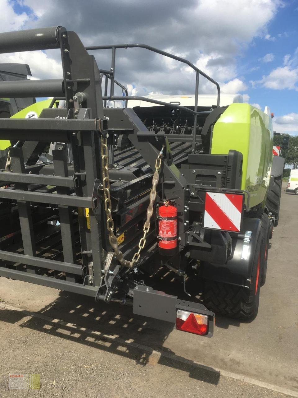 Großpackenpresse des Typs CLAAS QUADRANT 5200 EVOLUTION FC FINE CUT 51 Messer, Vorbauhäcksler, Waage, Feuchtesensor, 1.100 Ballen !, Gebrauchtmaschine in Molbergen (Bild 10)