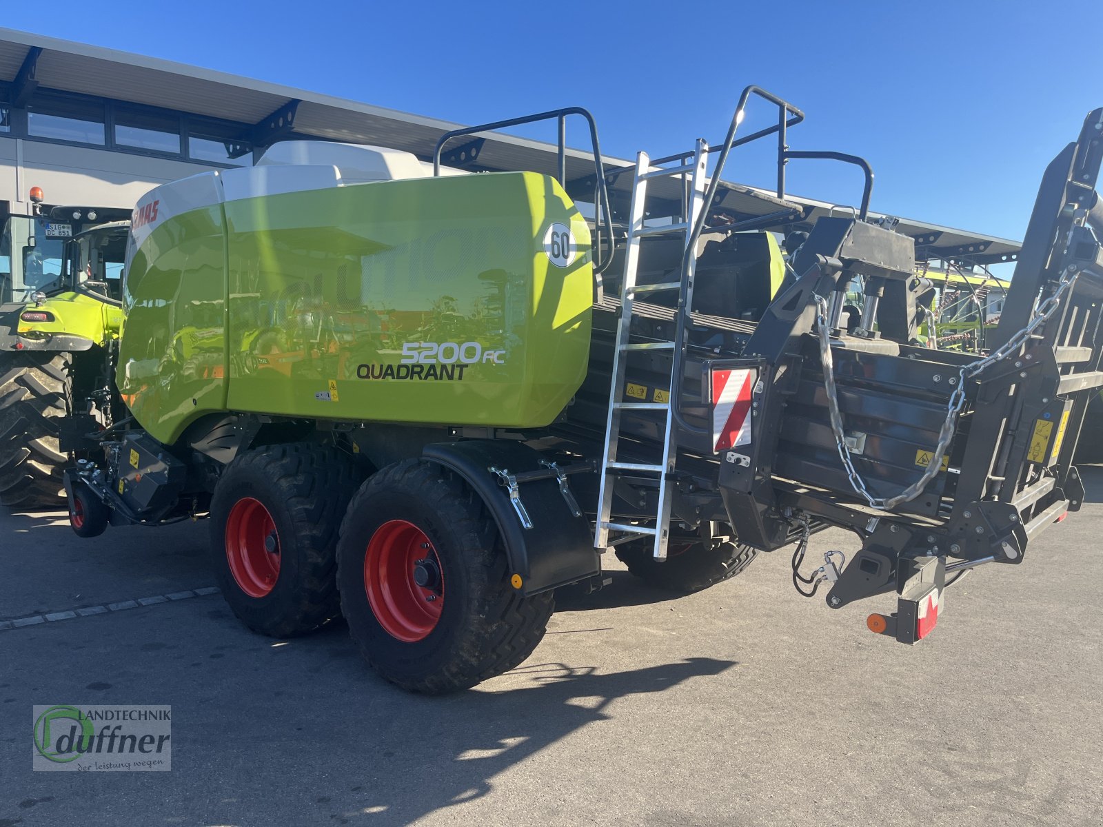 Großpackenpresse du type CLAAS Quadrant 5200 FC Evolution, Gebrauchtmaschine en Hohentengen (Photo 4)