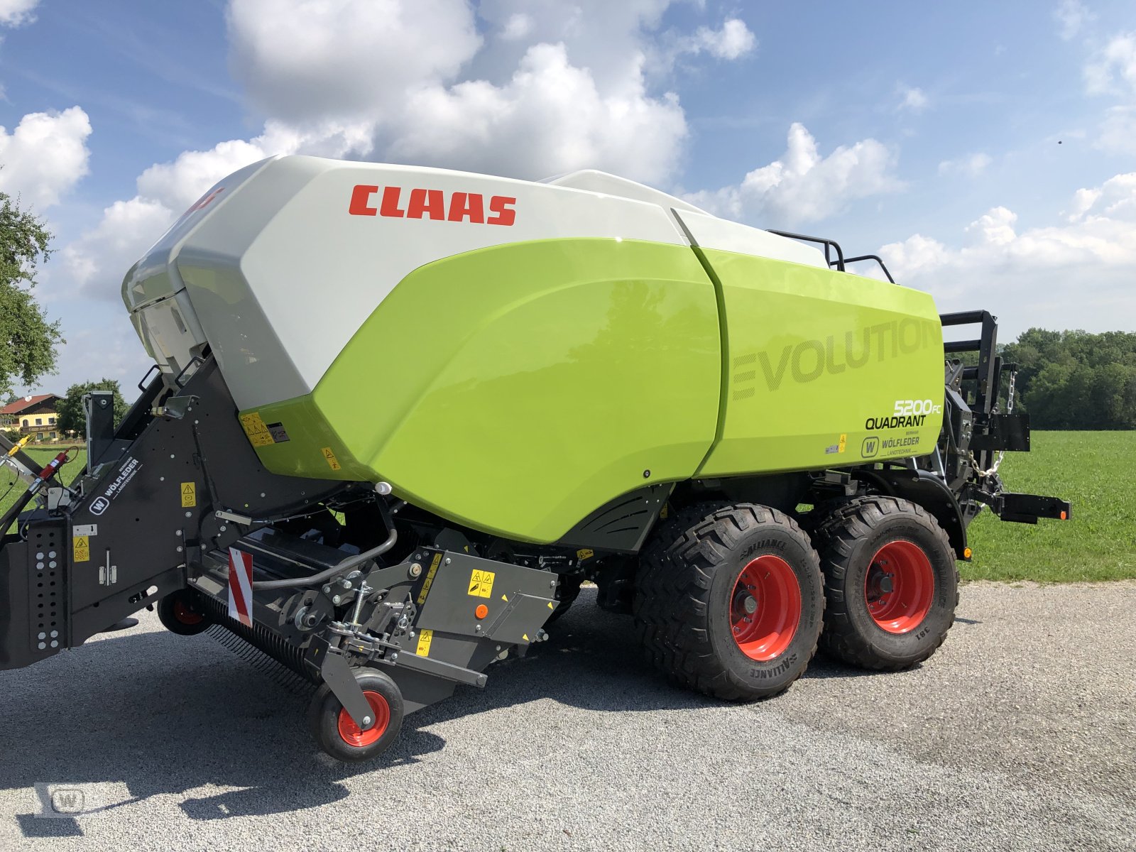 Großpackenpresse del tipo CLAAS Quadrant 5200 FC, Neumaschine en Zell an der Pram (Imagen 24)