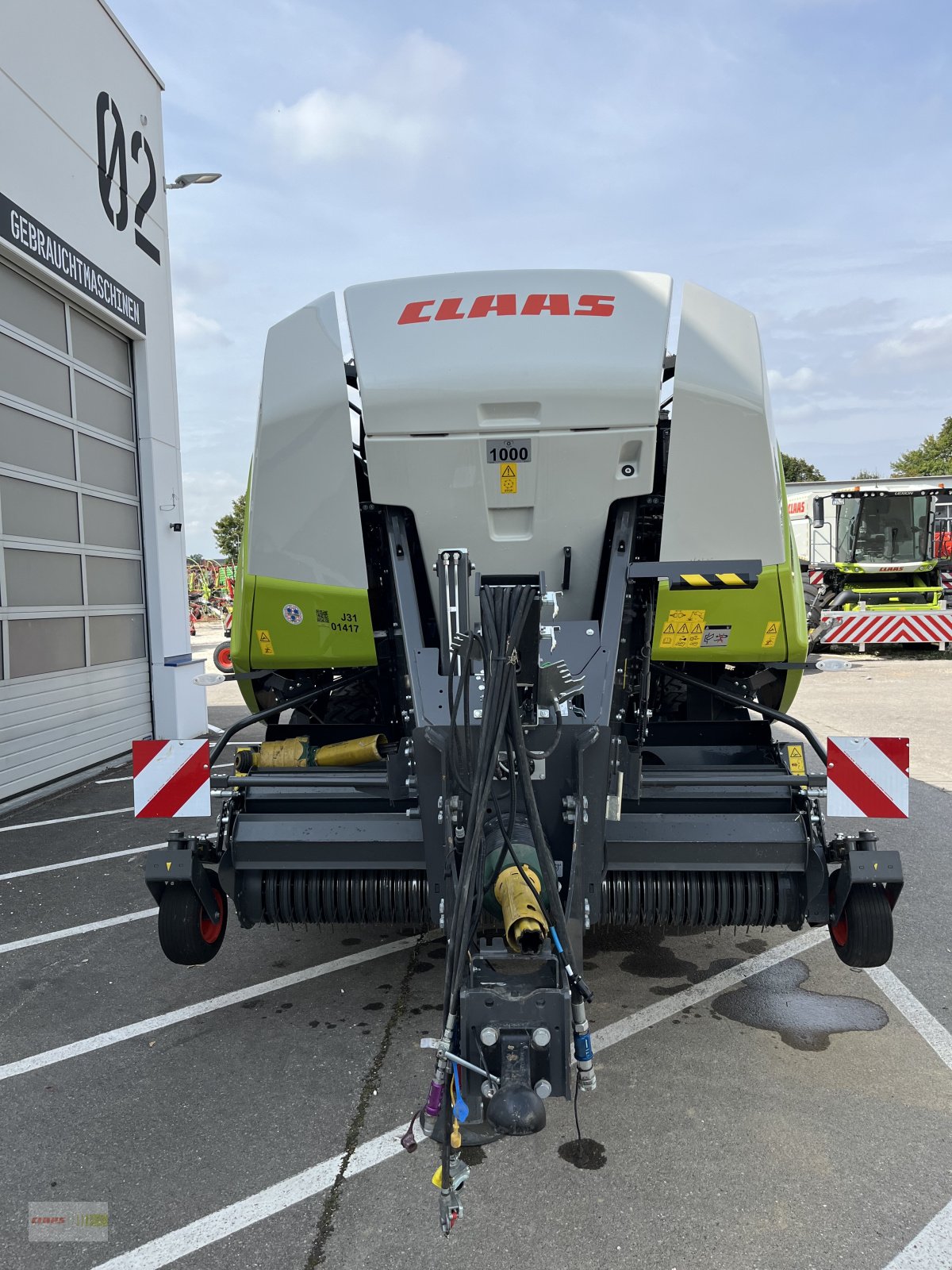 Großpackenpresse des Typs CLAAS Quadrant 5200 FC, Gebrauchtmaschine in Dasing (Bild 2)