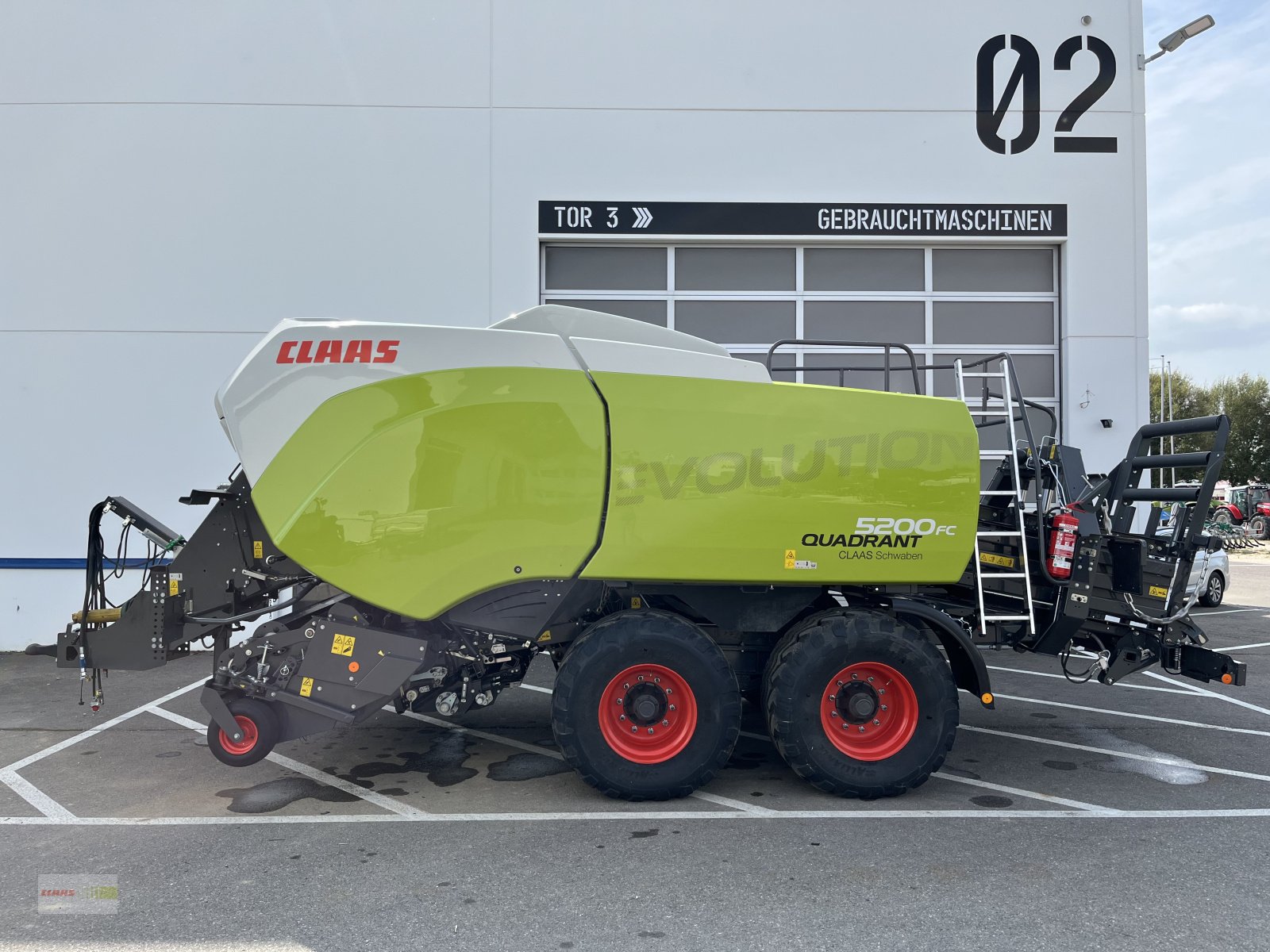 Großpackenpresse van het type CLAAS Quadrant 5200 FC, Gebrauchtmaschine in Langenau (Foto 1)