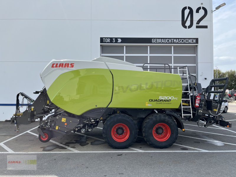 Großpackenpresse des Typs CLAAS Quadrant 5200 FC, Gebrauchtmaschine in Langenau