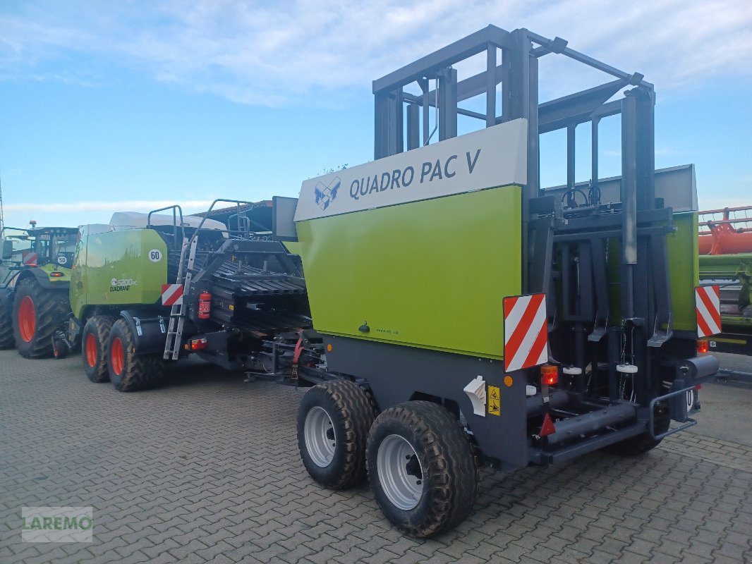 Großpackenpresse Türe ait CLAAS Quadrant 5200 RC Evolution mit TST Quadro Pac V, Gebrauchtmaschine içinde Langenwetzendorf (resim 21)