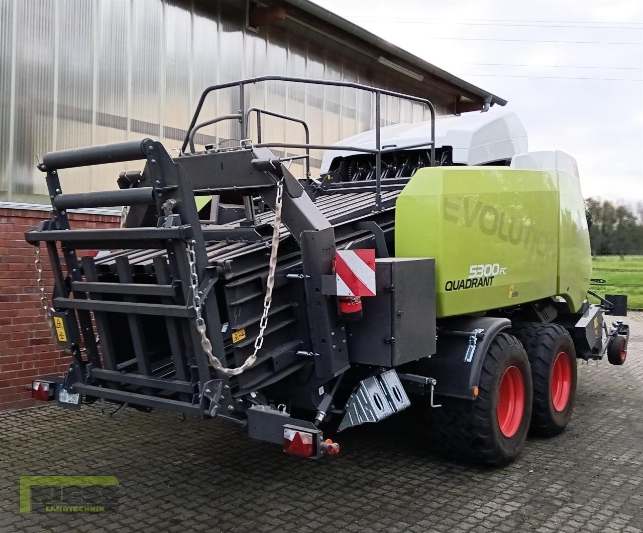 Großpackenpresse του τύπου CLAAS QUADRANT 5300 FC T+ST, Gebrauchtmaschine σε Homberg (Ohm) - Maulbach (Φωτογραφία 3)