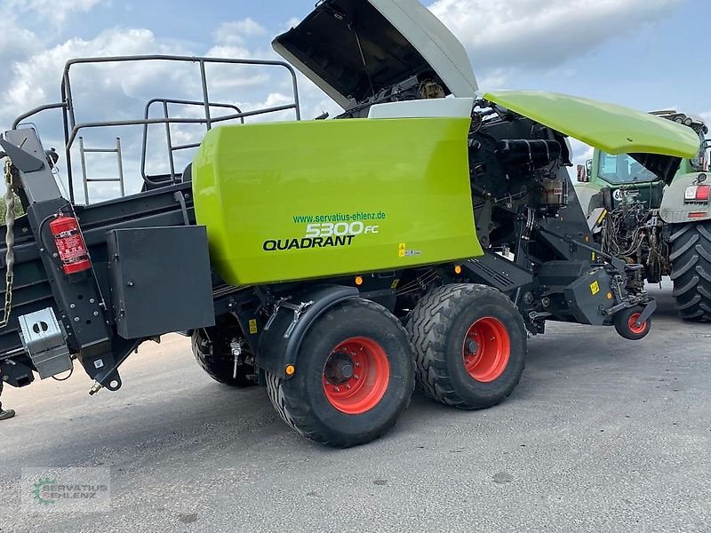 Großpackenpresse van het type CLAAS Quadrant 5300 FC Tandem sofort einsatzbereit, Gebrauchtmaschine in Rittersdorf (Foto 12)