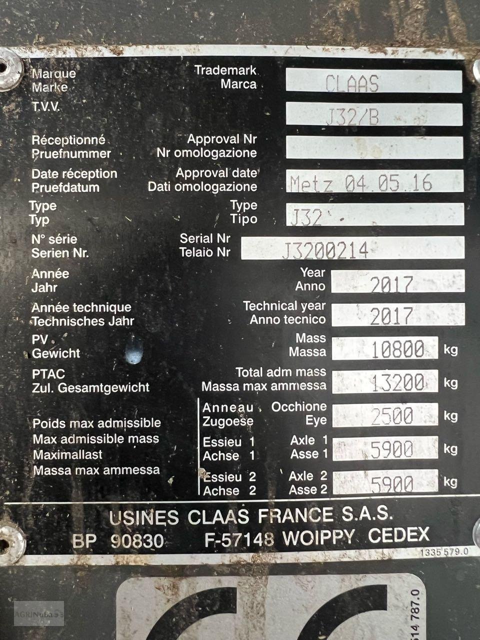Großpackenpresse tipa CLAAS Quadrant 5300 FC, Gebrauchtmaschine u Prenzlau (Slika 16)