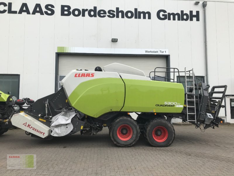 Großpackenpresse des Typs CLAAS Quadrant 5300 FC, Gebrauchtmaschine in Alveslohe