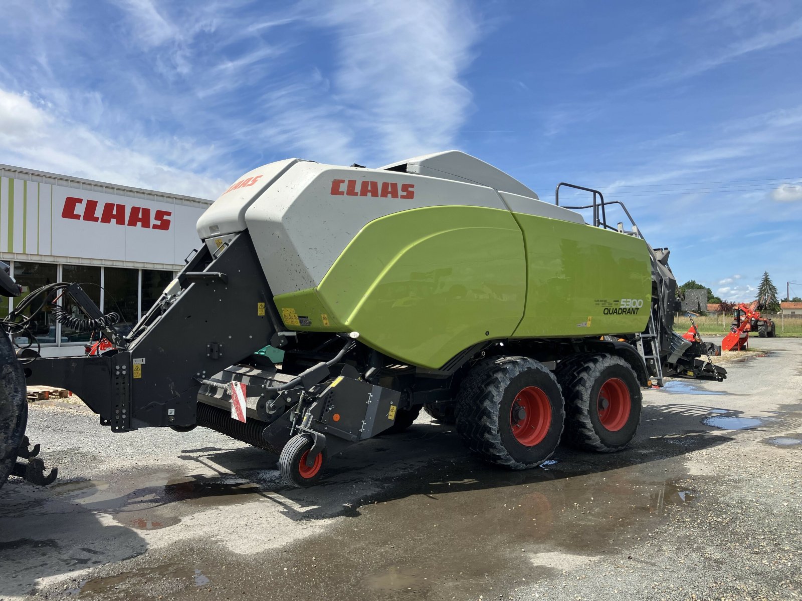 Großpackenpresse Türe ait CLAAS QUADRANT 5300 RF TANDEM, Gebrauchtmaschine içinde Gardonne (resim 1)