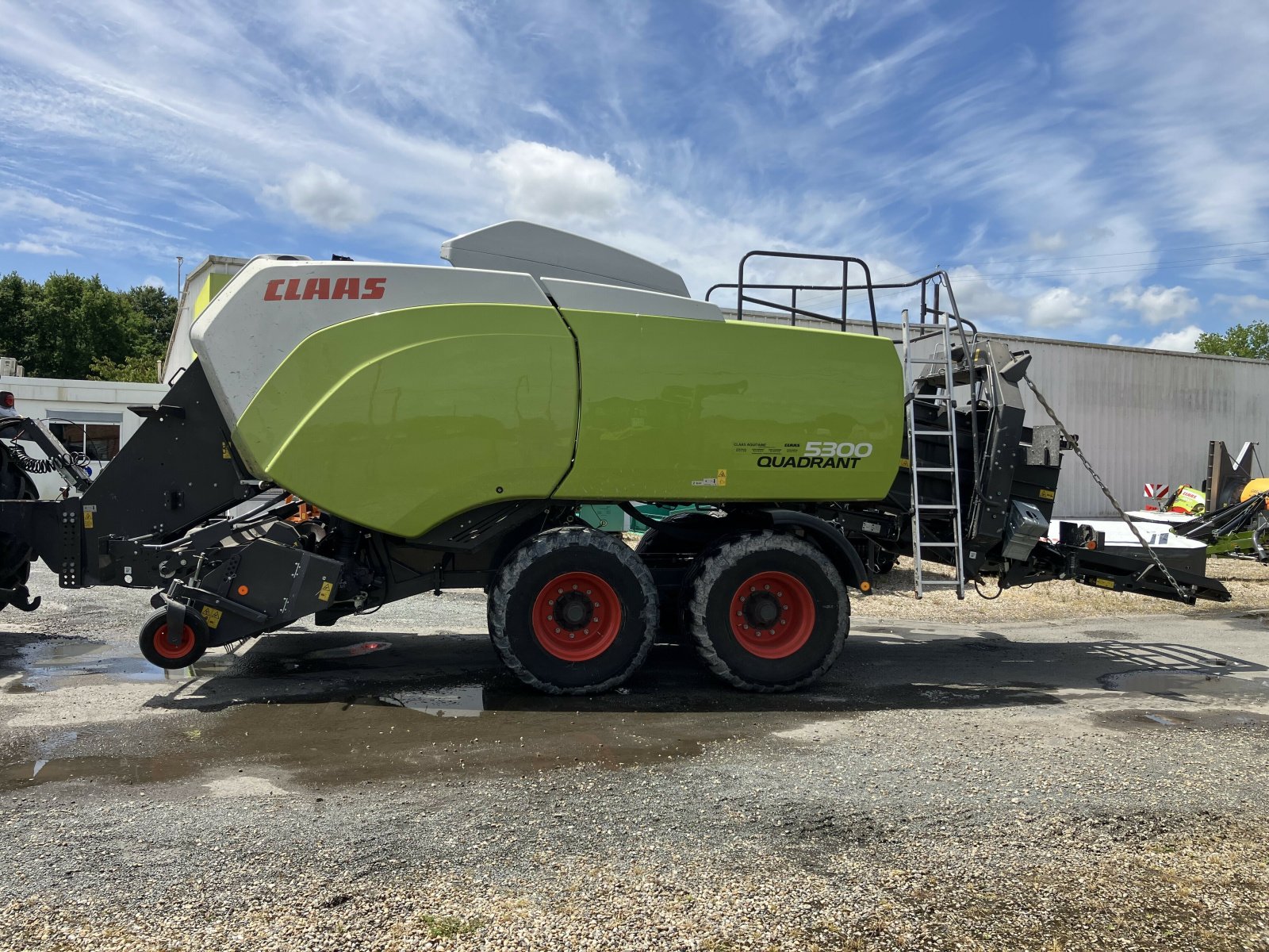 Großpackenpresse del tipo CLAAS QUADRANT 5300 RF TANDEM, Gebrauchtmaschine en Gardonne (Imagen 2)