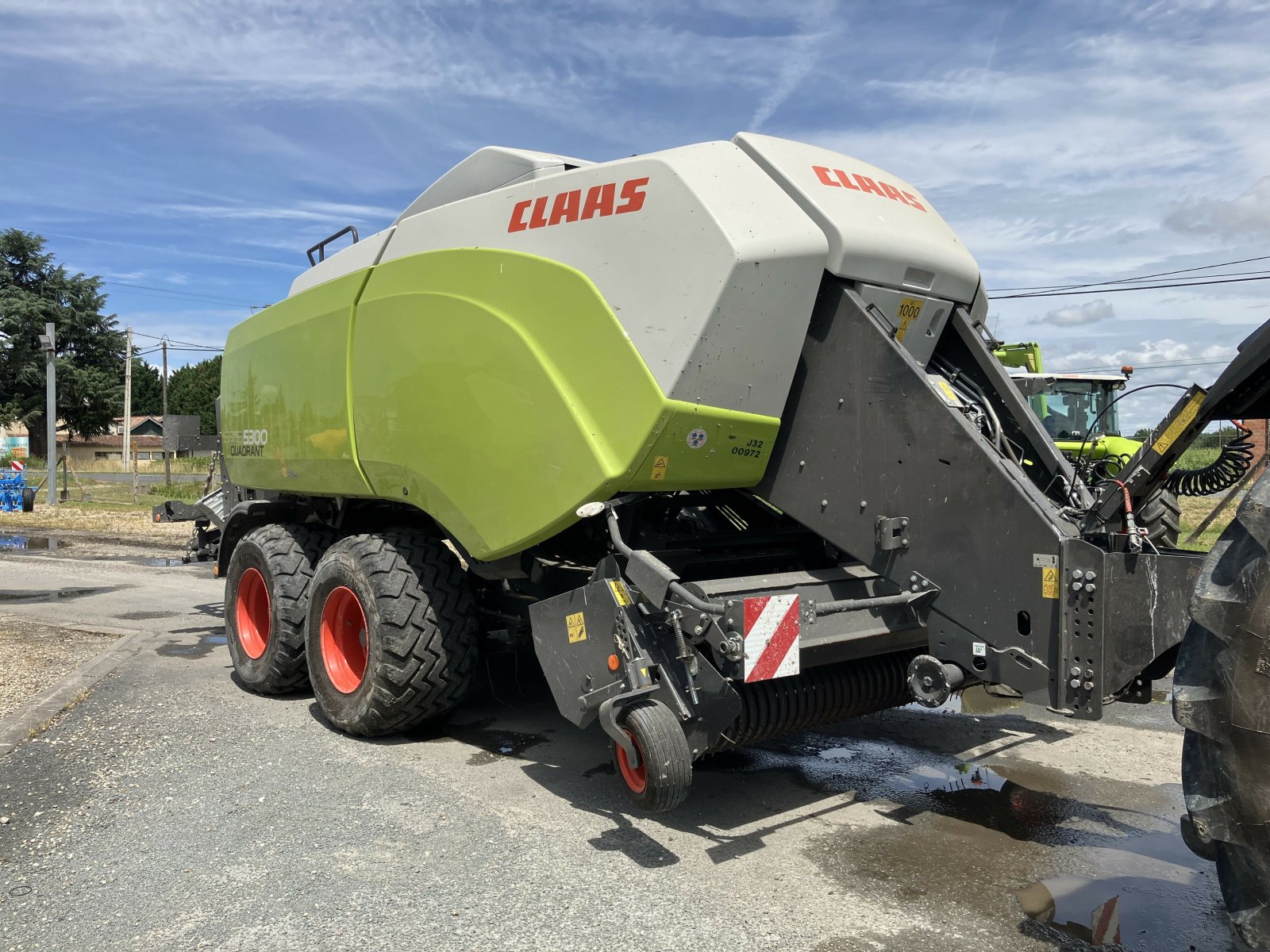 Großpackenpresse des Typs CLAAS QUADRANT 5300 RF TANDEM, Gebrauchtmaschine in Gardonne (Bild 7)