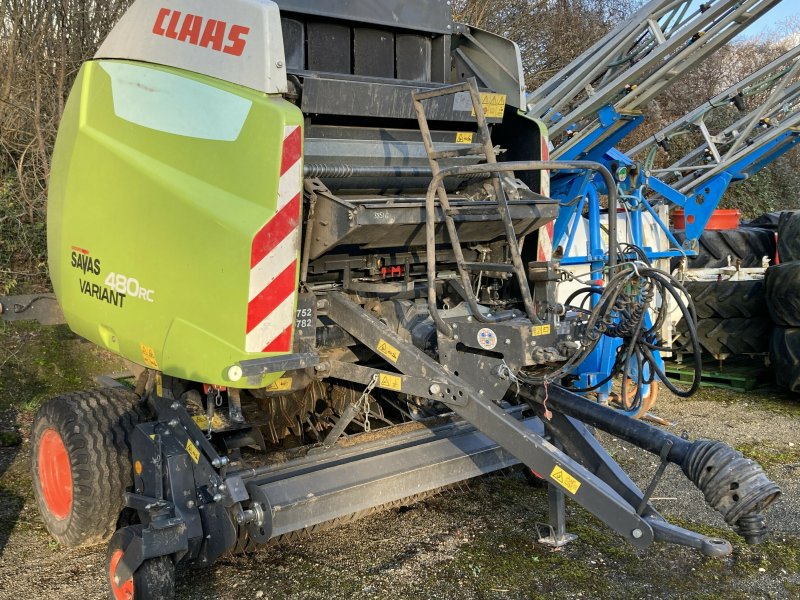 Großpackenpresse van het type CLAAS VARIANT 480 RC, Gebrauchtmaschine in ST CLEMENT DE LA PLACE (Foto 1)