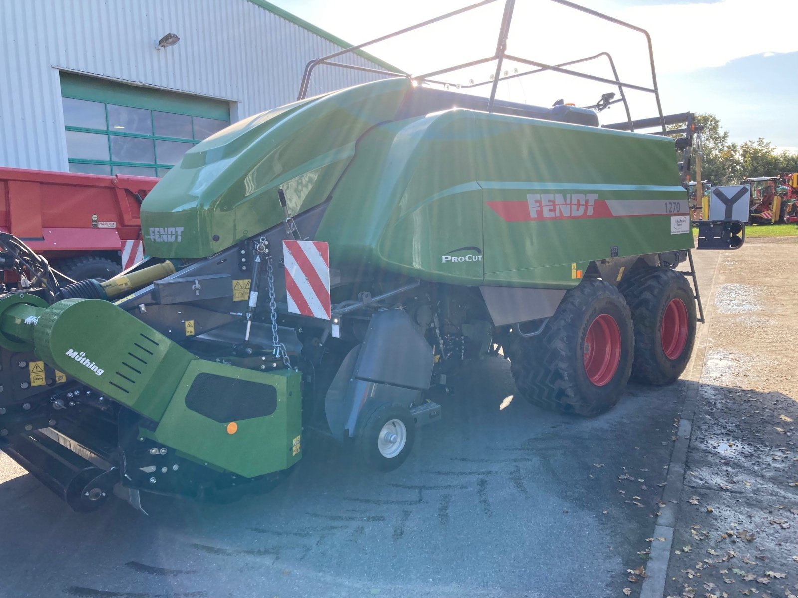 Großpackenpresse des Typs Fendt 1270 TC Gen3, Gebrauchtmaschine in Gnutz (Bild 1)