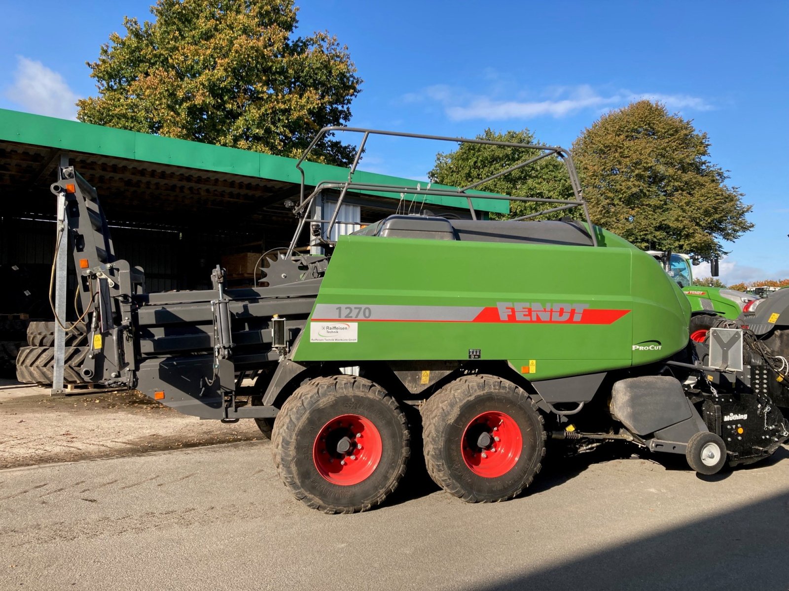 Großpackenpresse Türe ait Fendt 1270 TC Gen3, Gebrauchtmaschine içinde Gnutz (resim 3)