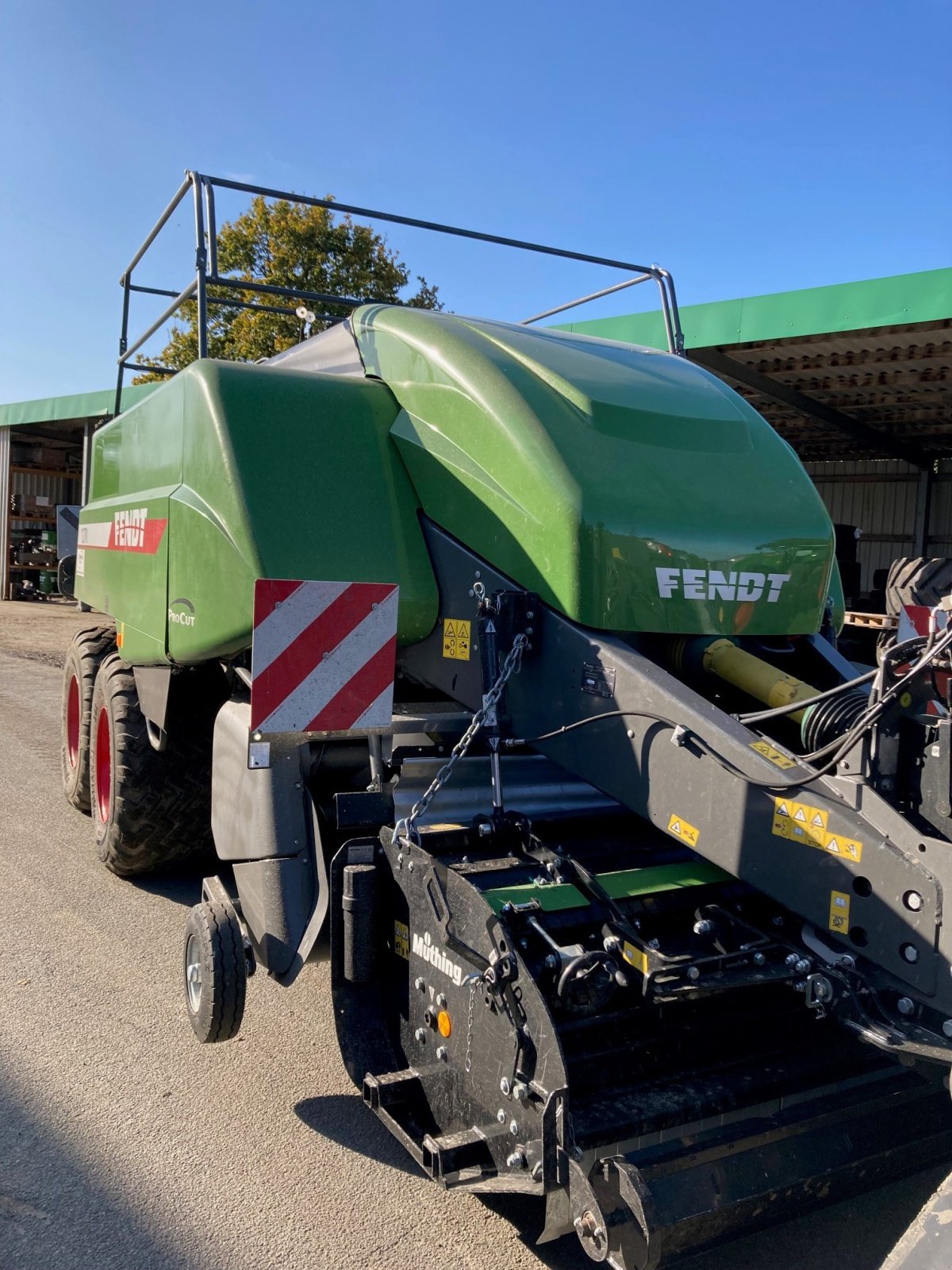 Großpackenpresse del tipo Fendt 1270 TC Gen3, Gebrauchtmaschine In Gnutz (Immagine 4)