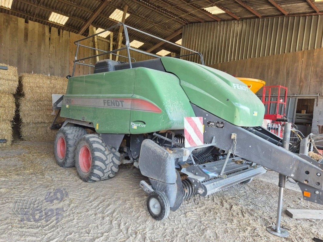 Großpackenpresse Türe ait Fendt 1290 S Pro Cup 26 Messer / Lenkachse, Gebrauchtmaschine içinde Schutterzell (resim 5)