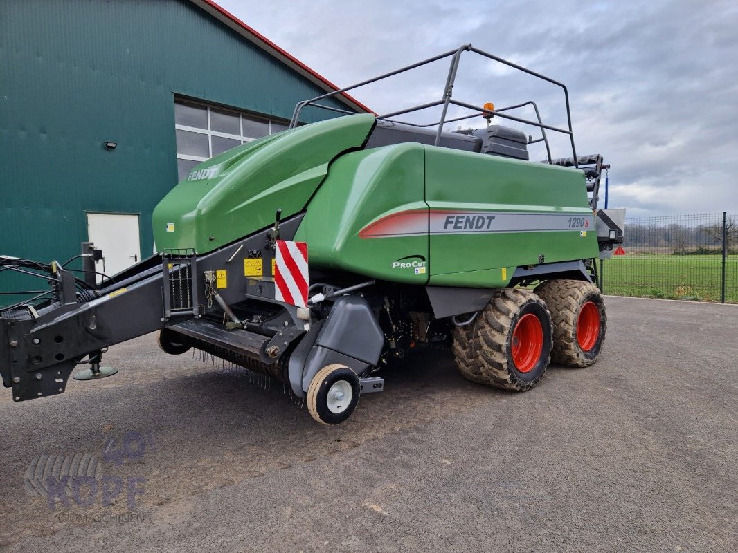 Großpackenpresse typu Fendt 1290 S Pro Cup 26 Messer / Lenkachse, Gebrauchtmaschine w Schutterzell (Zdjęcie 1)