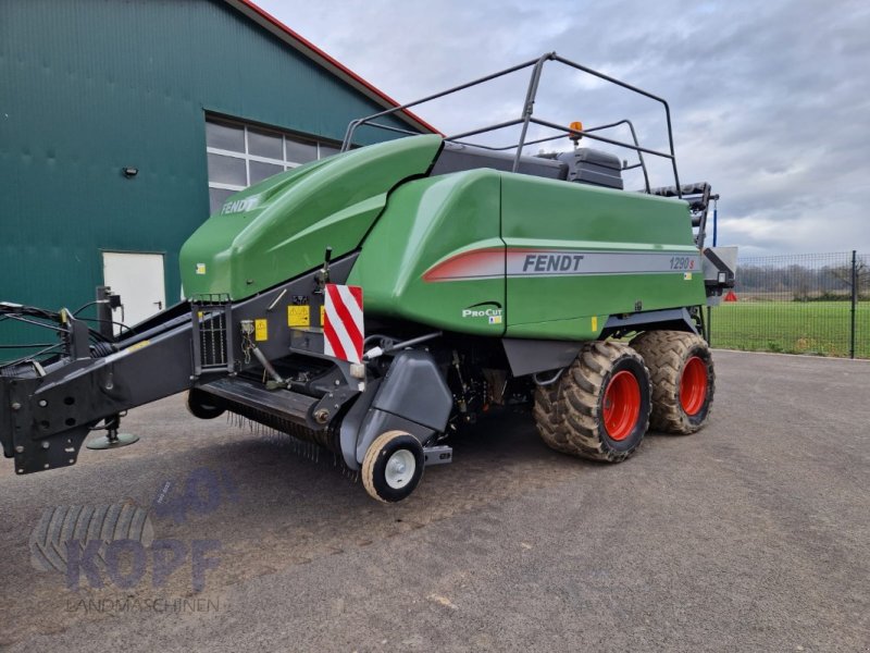 Großpackenpresse от тип Fendt 1290 S Pro Cup 26 Messer / Lenkachse, Gebrauchtmaschine в Schutterzell (Снимка 1)