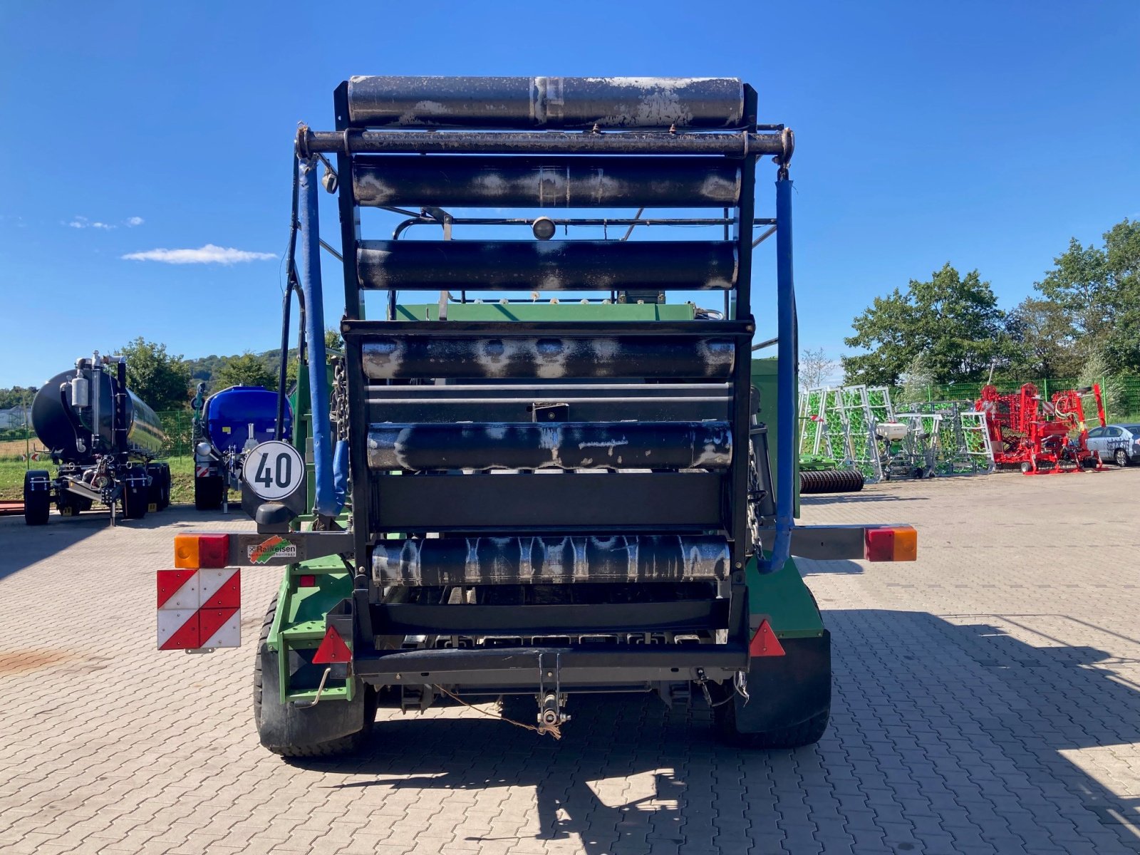 Großpackenpresse del tipo Fendt Quaderballenpresse 1270S, Gebrauchtmaschine In Petersberg (Immagine 5)