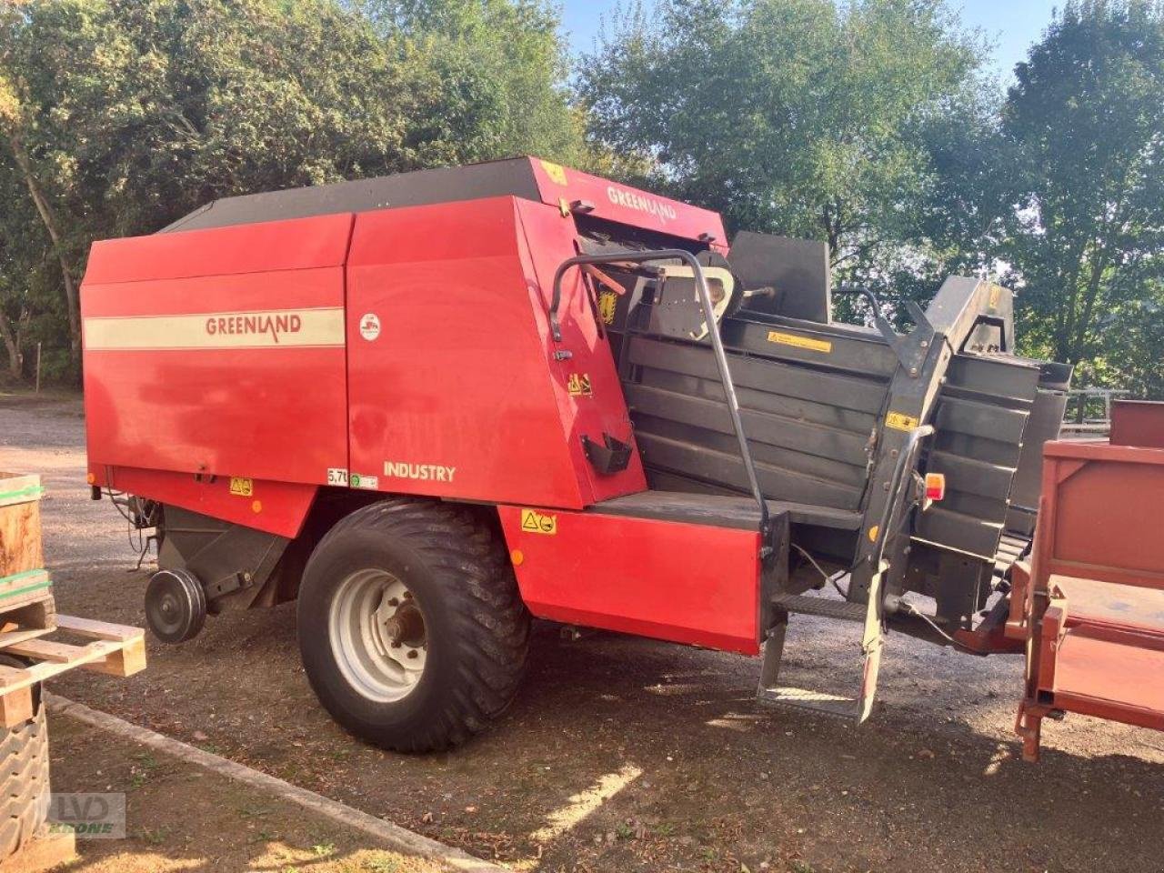 Großpackenpresse van het type Greenland 120x80, Gebrauchtmaschine in Zorbau (Foto 2)