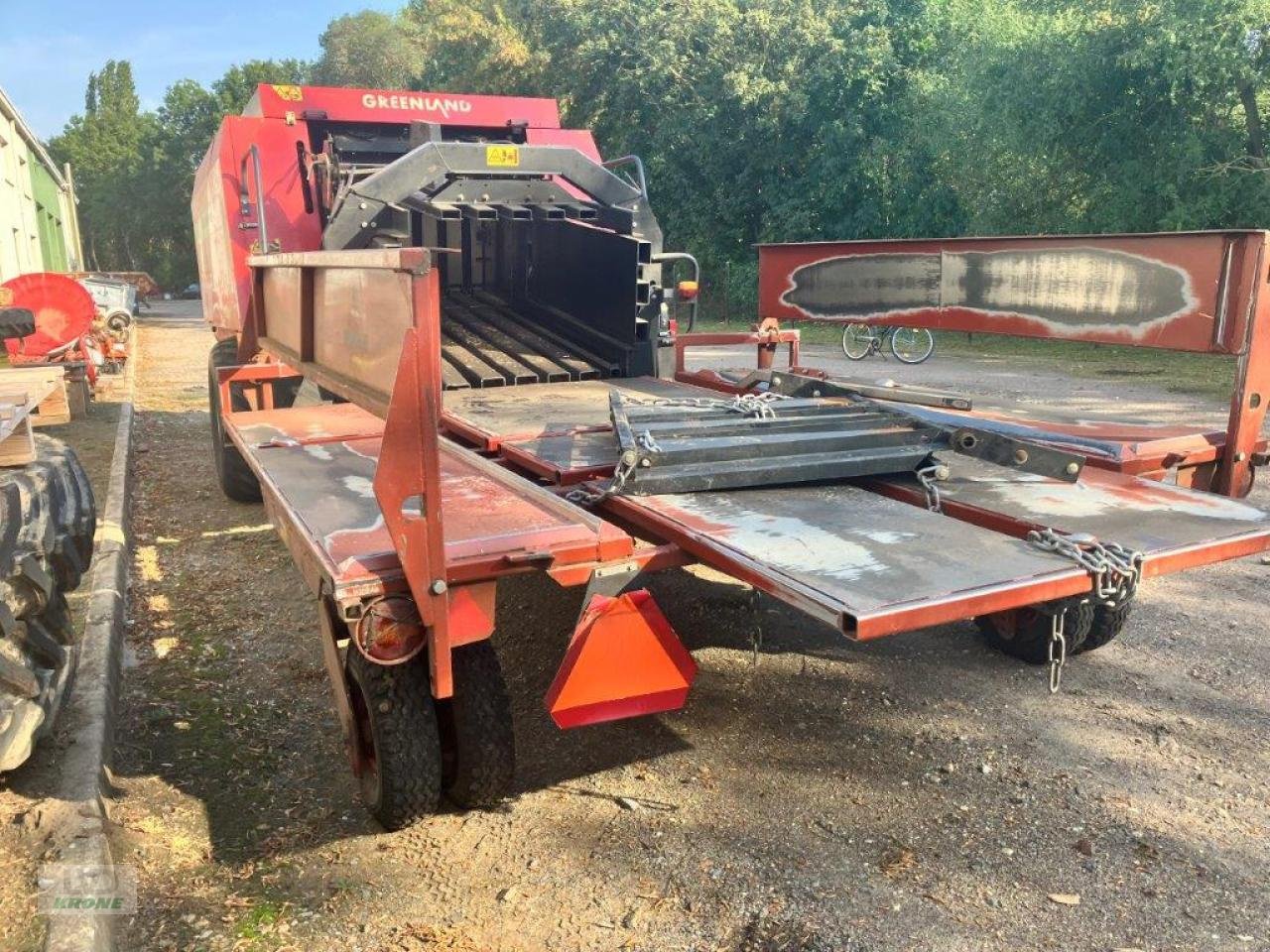 Großpackenpresse van het type Greenland 120x80, Gebrauchtmaschine in Zorbau (Foto 5)