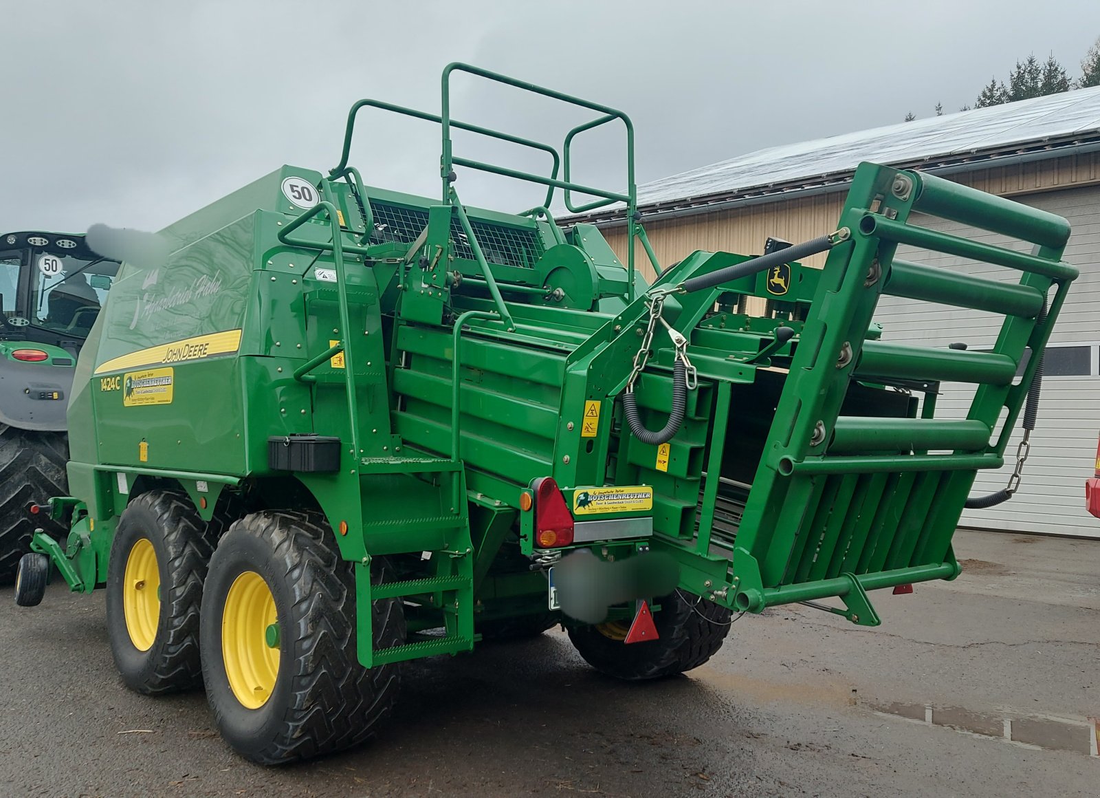 Großpackenpresse typu John Deere 1424 C, Gebrauchtmaschine v Kupferberg (Obrázok 3)