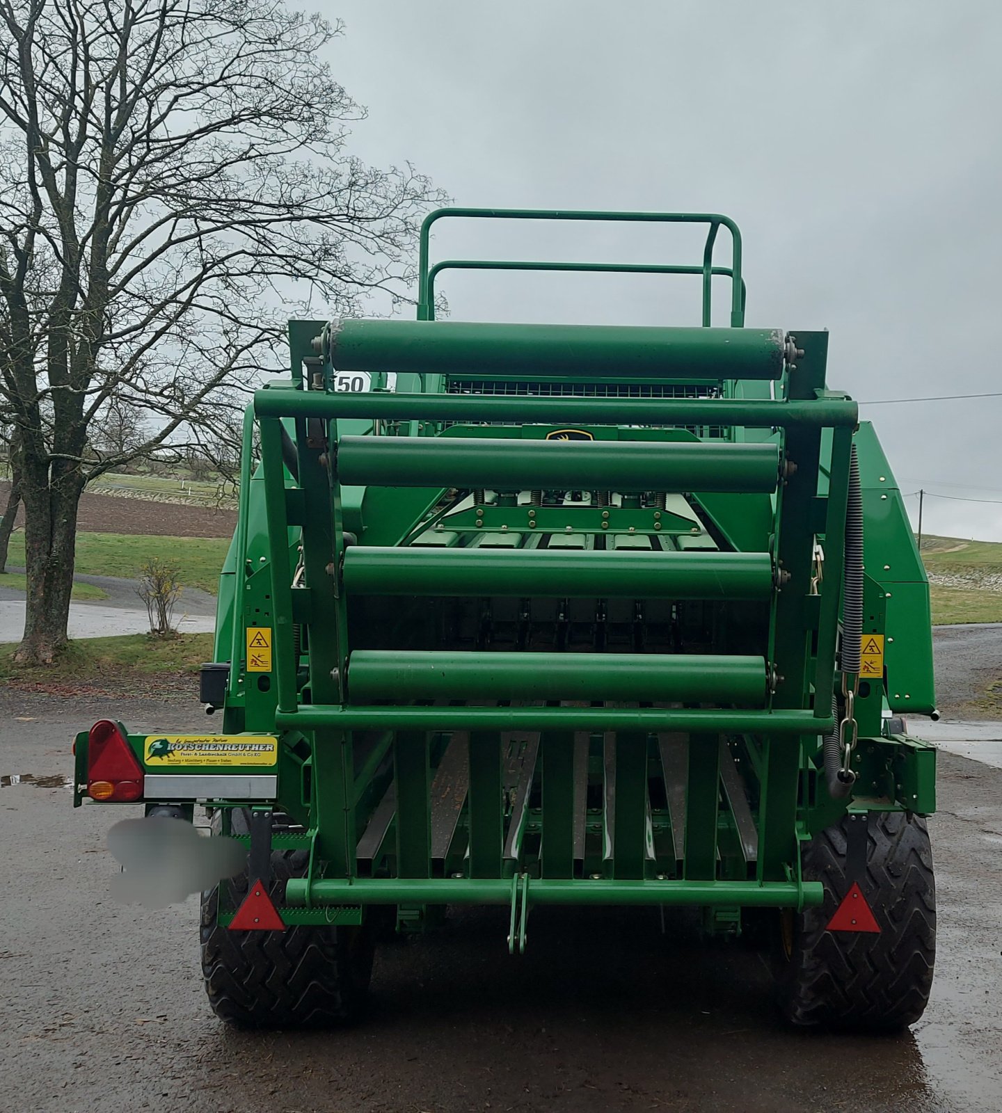 Großpackenpresse typu John Deere 1424 C, Gebrauchtmaschine v Kupferberg (Obrázok 4)