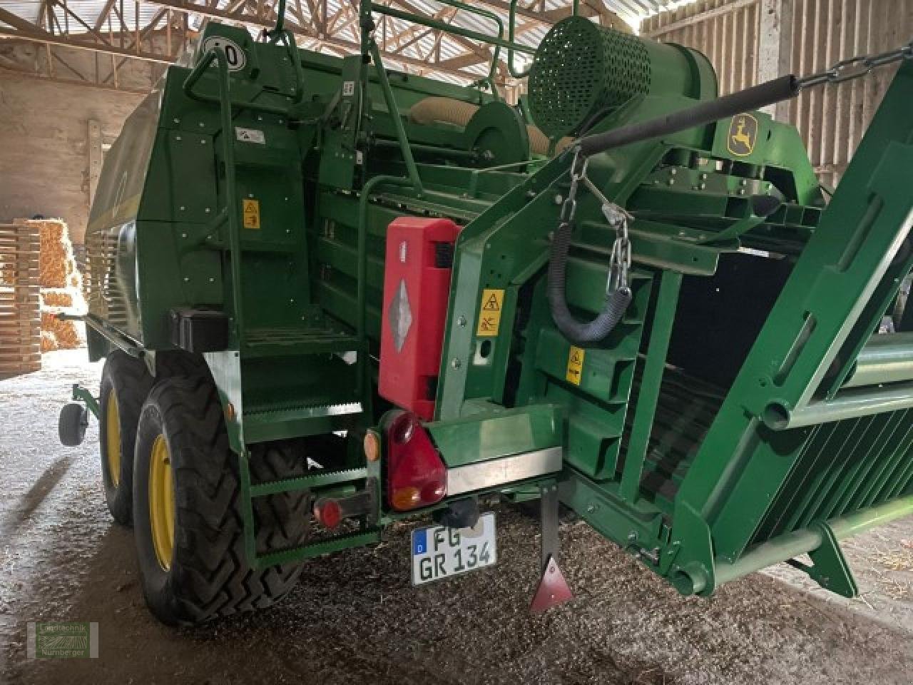 Großpackenpresse del tipo John Deere 1424, Gebrauchtmaschine en Leubsdorf (Imagen 3)