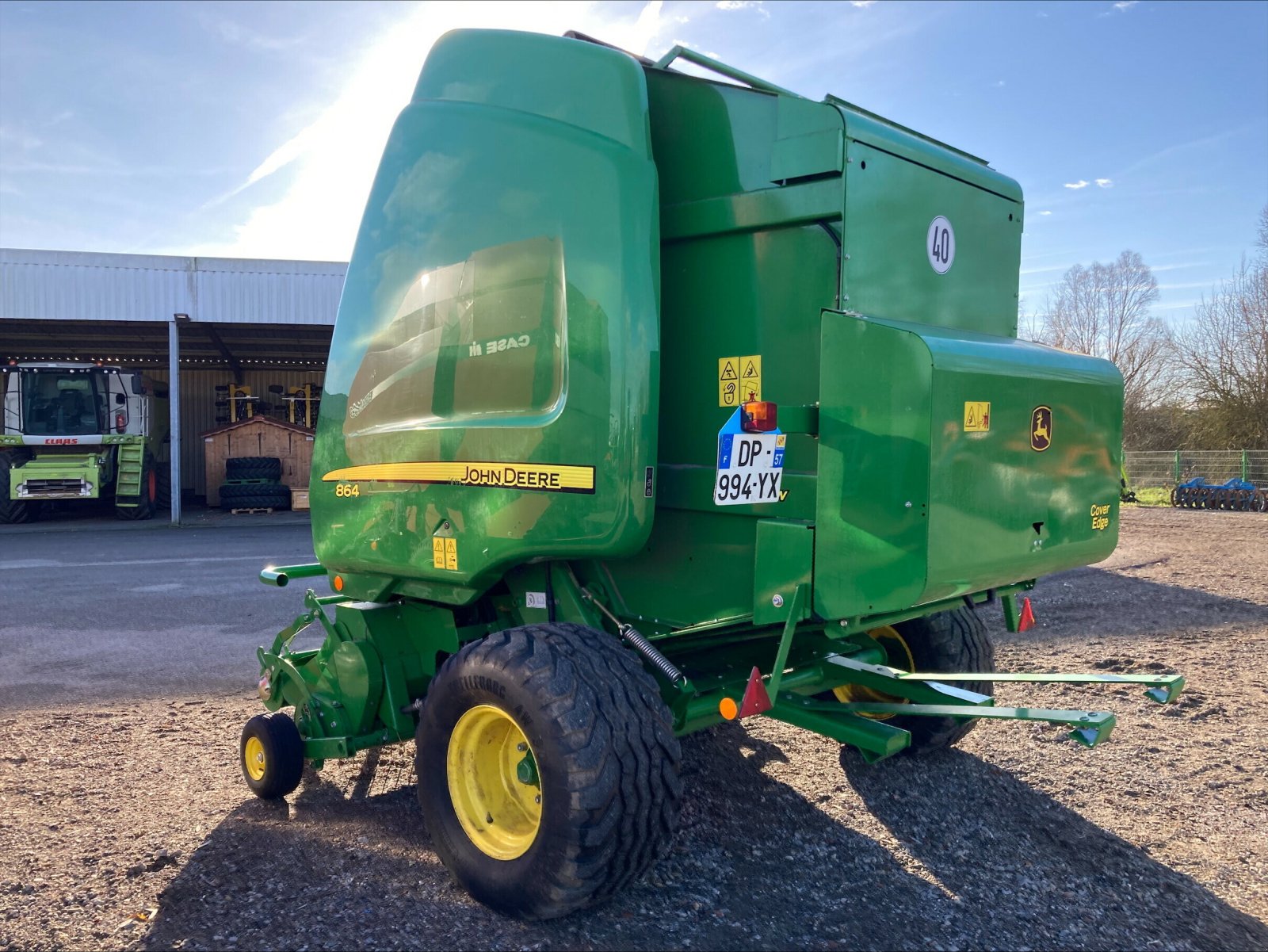 Großpackenpresse tip John Deere 864 N, Gebrauchtmaschine in CHEMINOT (Poză 3)