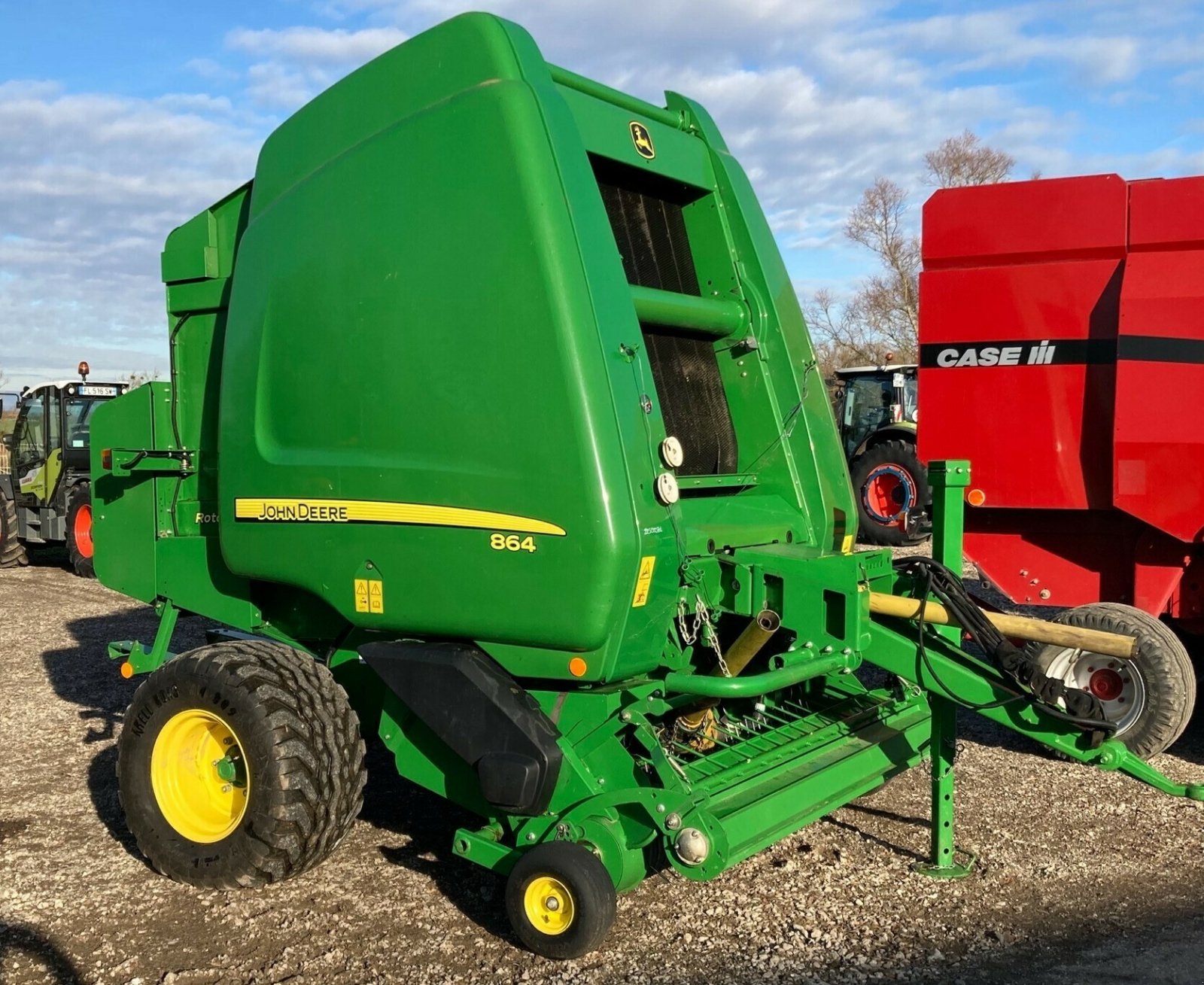 Großpackenpresse typu John Deere 864 N, Gebrauchtmaschine w CHEMINOT (Zdjęcie 1)