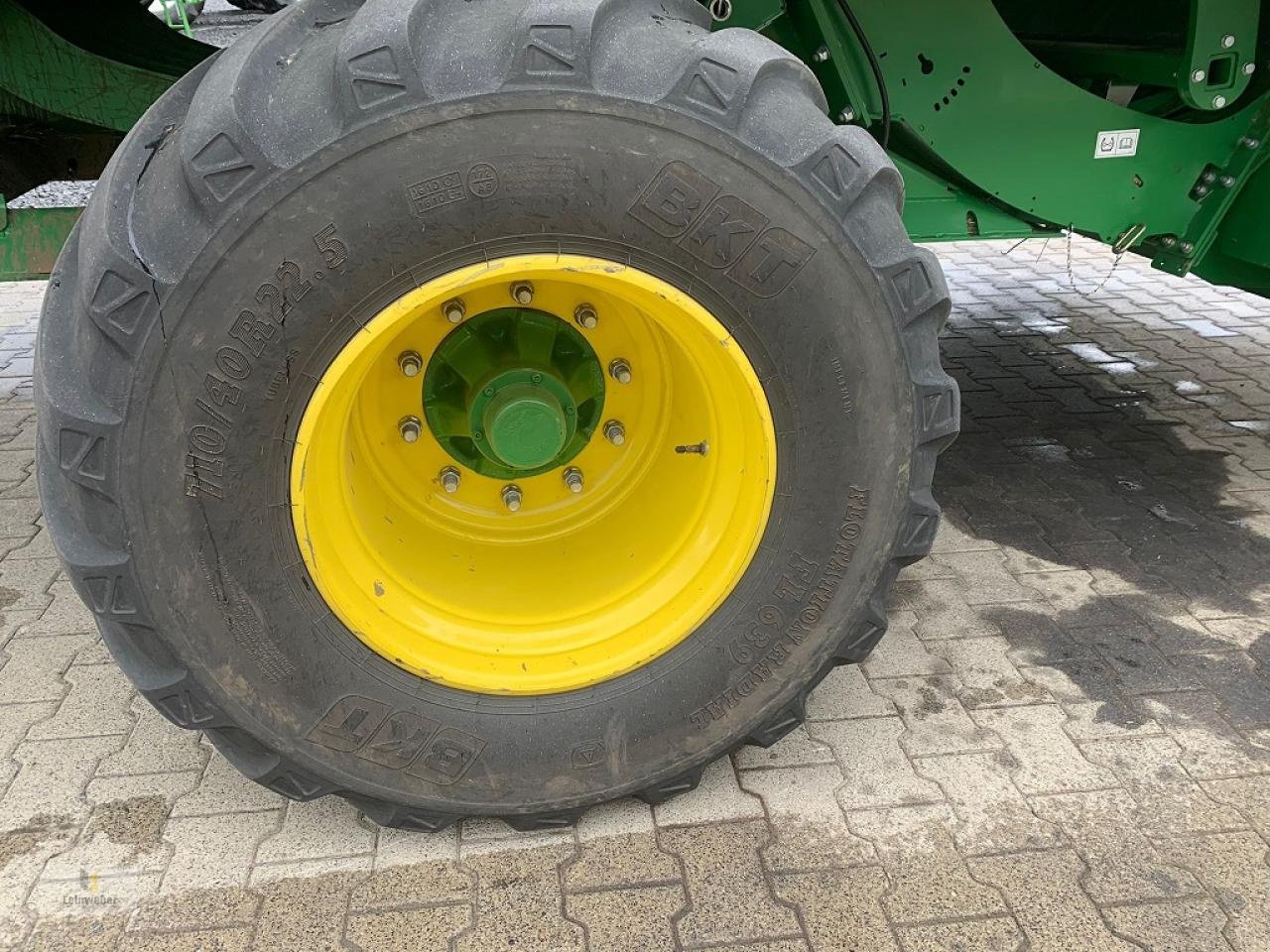 Großpackenpresse Türe ait John Deere L 1534, Gebrauchtmaschine içinde Neuhof - Dorfborn (resim 6)