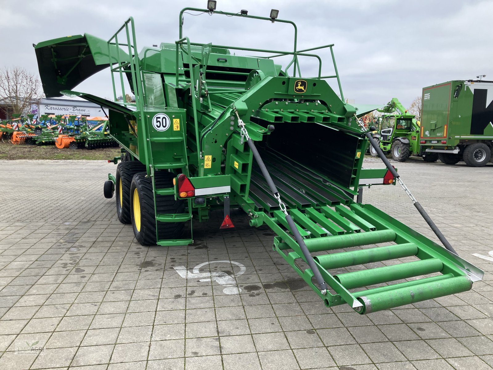 Großpackenpresse Türe ait John Deere L1524, Gebrauchtmaschine içinde Vöhringen (resim 2)