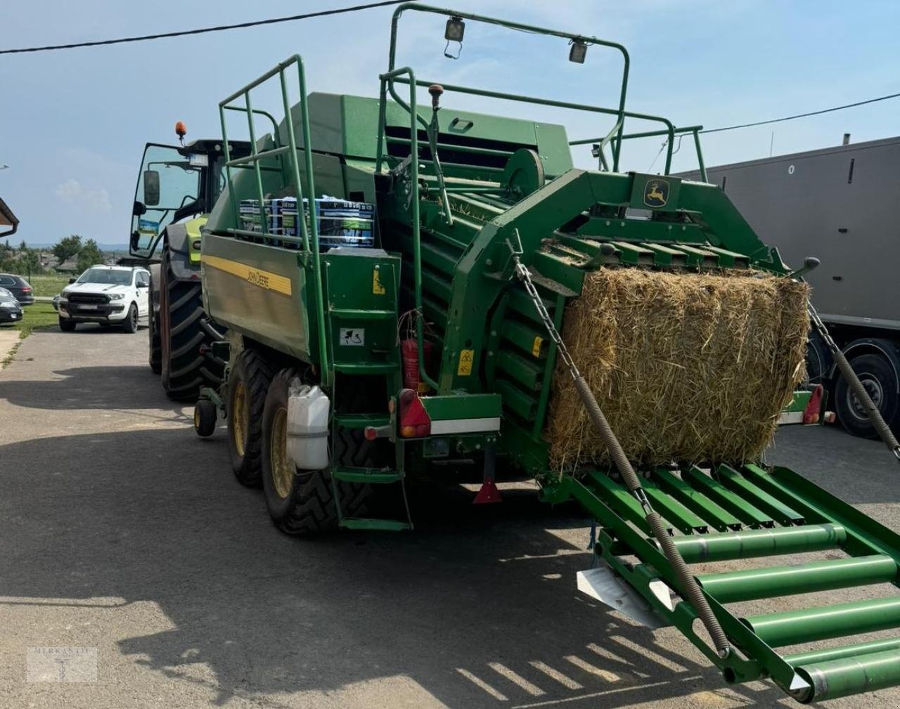 Großpackenpresse tip John Deere L1534, Gebrauchtmaschine in Pragsdorf (Poză 4)