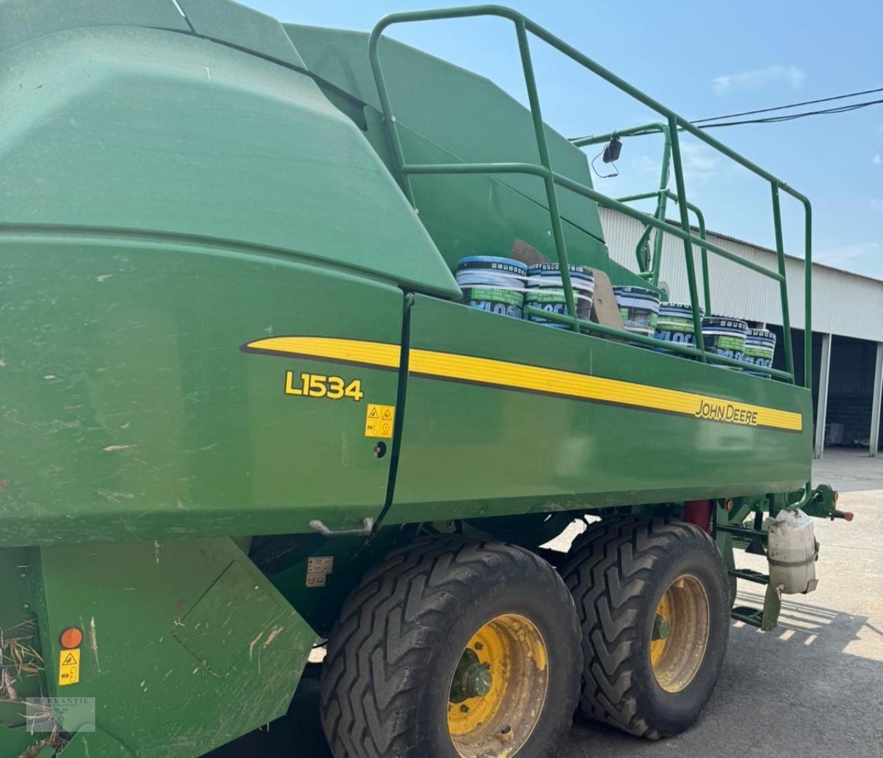 Großpackenpresse a típus John Deere L1534, Gebrauchtmaschine ekkor: Pragsdorf (Kép 5)