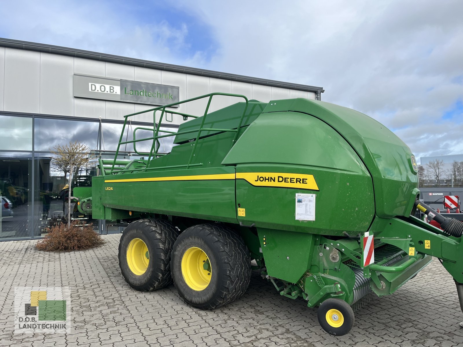 Großpackenpresse del tipo John Deere L624, Neumaschine en Langweid am Lech (Imagen 1)