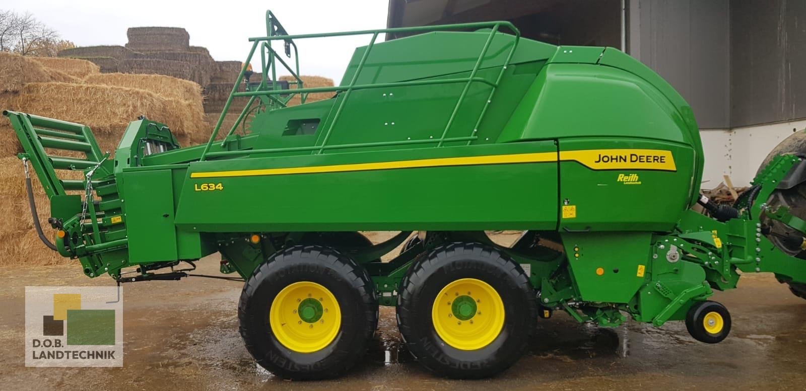 Großpackenpresse van het type John Deere L634, Gebrauchtmaschine in Langweid am Lech (Foto 3)