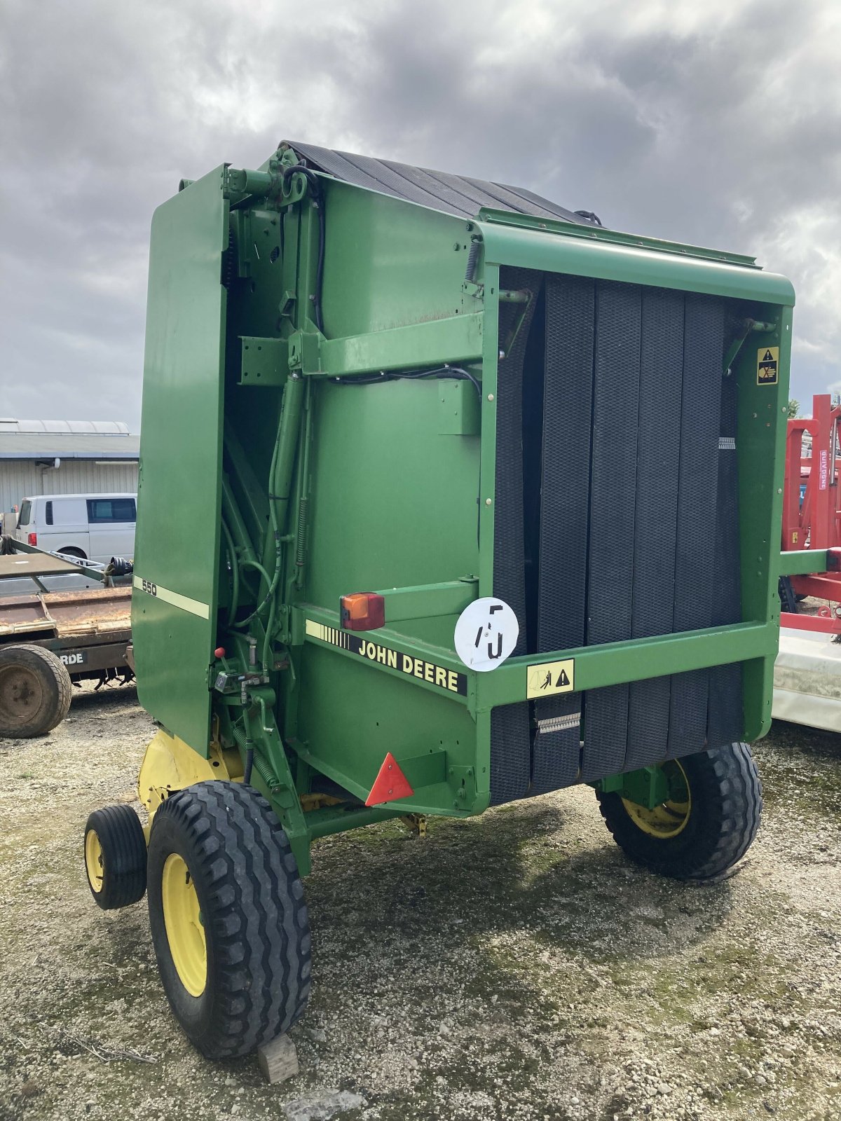 Großpackenpresse tipa John Deere PRESSE 550, Gebrauchtmaschine u LAIGNES (Slika 5)