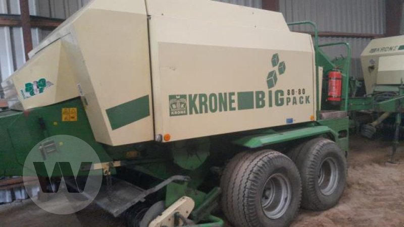 Großpackenpresse van het type Krone 8080, Gebrauchtmaschine in Börm (Foto 1)