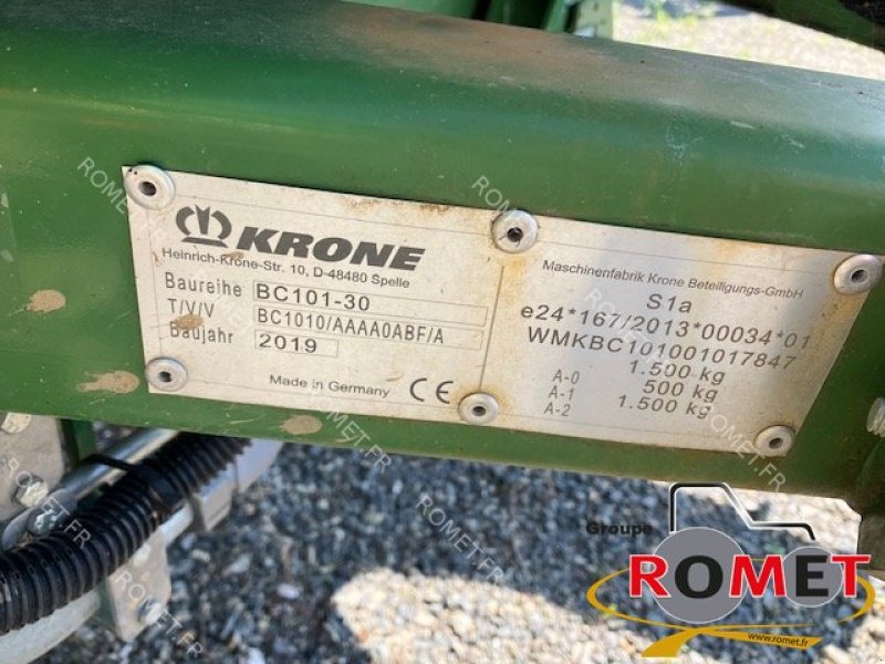 Großpackenpresse του τύπου Krone BALECOLLECT, Gebrauchtmaschine σε Gennes sur glaize (Φωτογραφία 4)