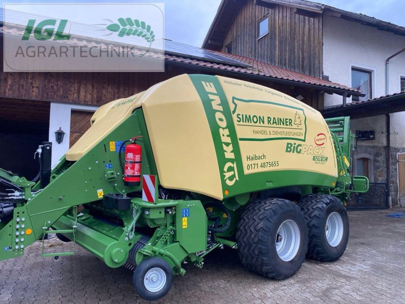 Großpackenpresse tip Krone BiG Pack 1270 VC, Gebrauchtmaschine in Nabburg (Poză 1)