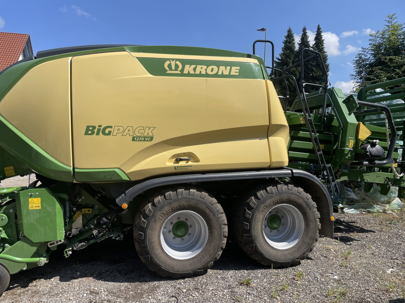 Großpackenpresse tip Krone Big Pack 1270 VC, Gebrauchtmaschine in Ochsenhausen (Poză 6)