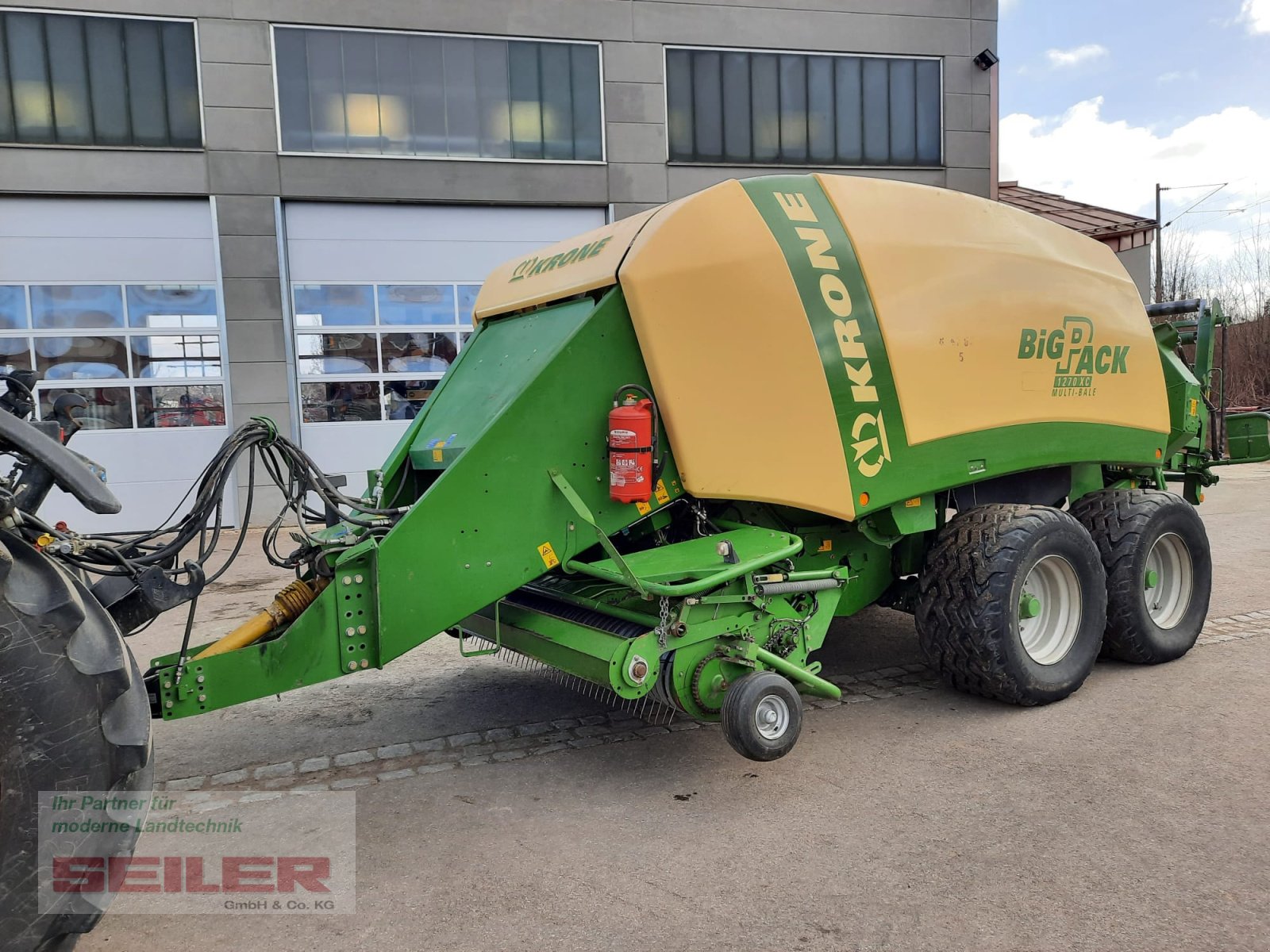 Großpackenpresse of the type Krone Big Pack 1270 XC Multi-Bale, Gebrauchtmaschine in Ansbach (Picture 1)