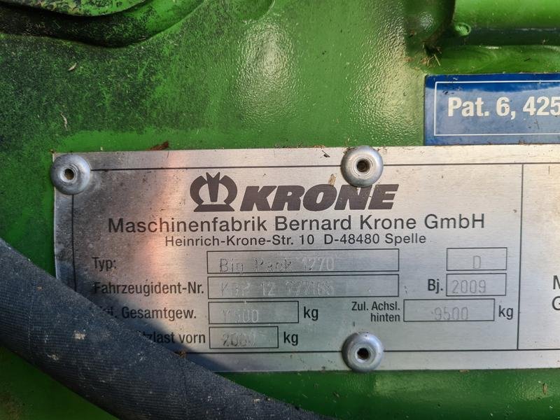 Großpackenpresse Türe ait Krone Big Pack 1270 XC, Gebrauchtmaschine içinde Fürstenstein (resim 5)