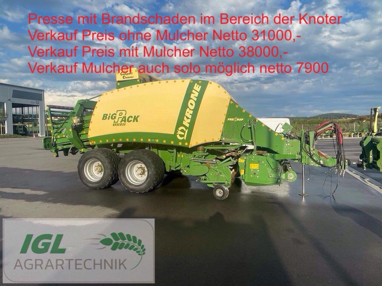 Großpackenpresse typu Krone BiG Pack 1270 XC, Gebrauchtmaschine v Nabburg (Obrázok 1)