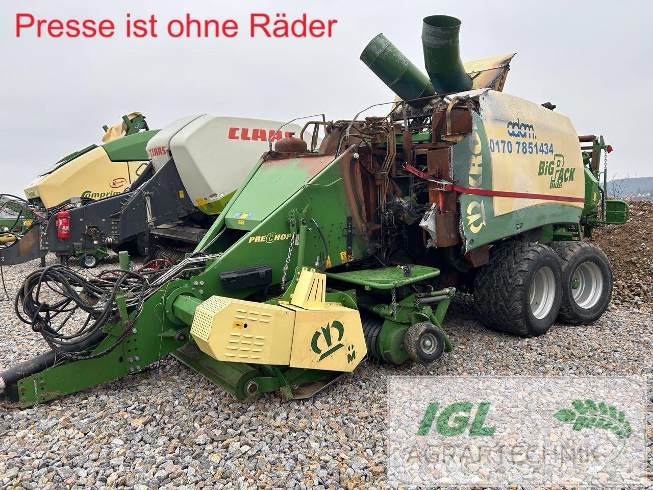 Großpackenpresse des Typs Krone BIG Pack 1270 XC, Neumaschine in Nabburg (Bild 2)